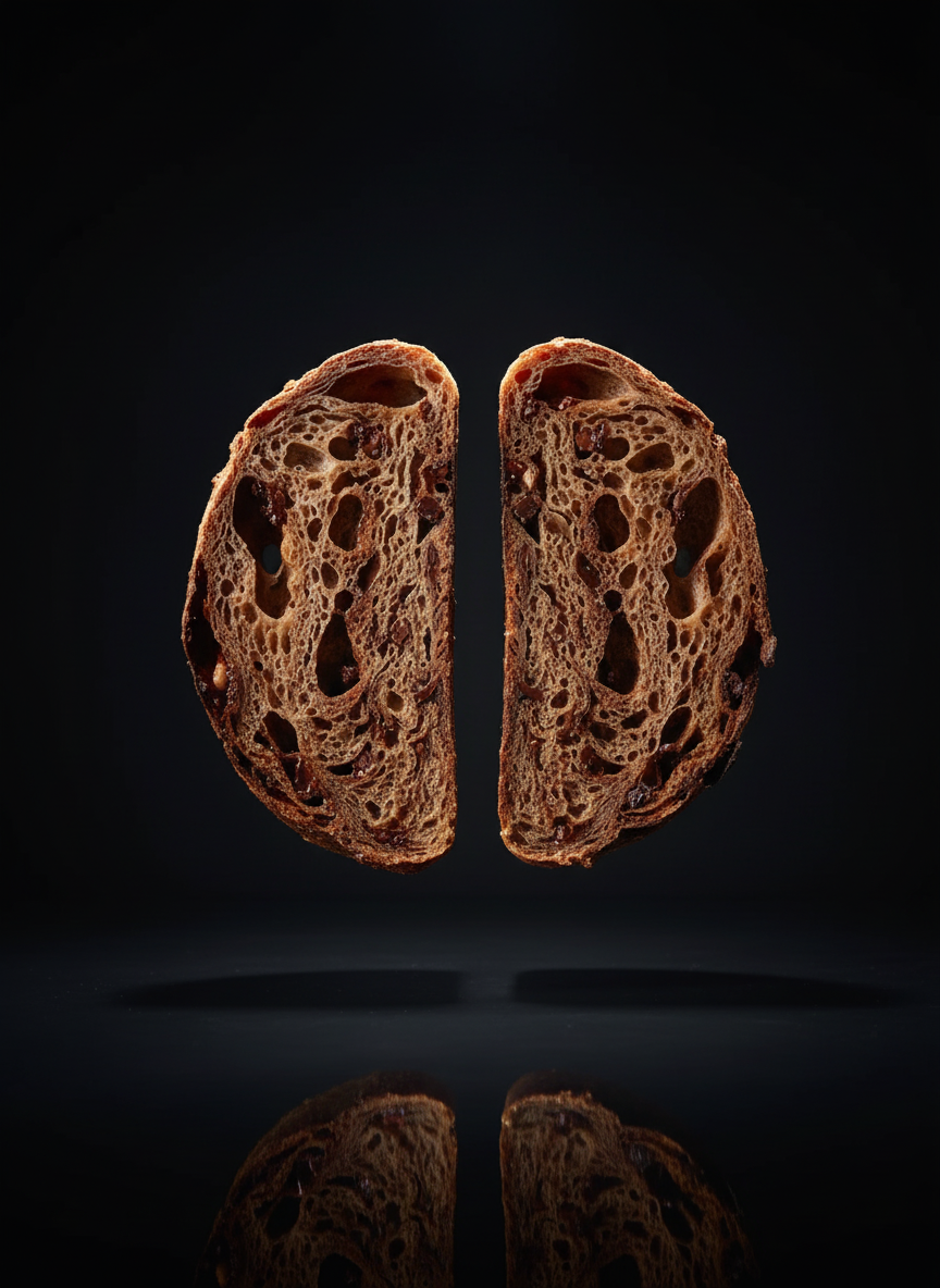 Pane al cioccolato artigianale con lievito madre - C'e Pizza per Te